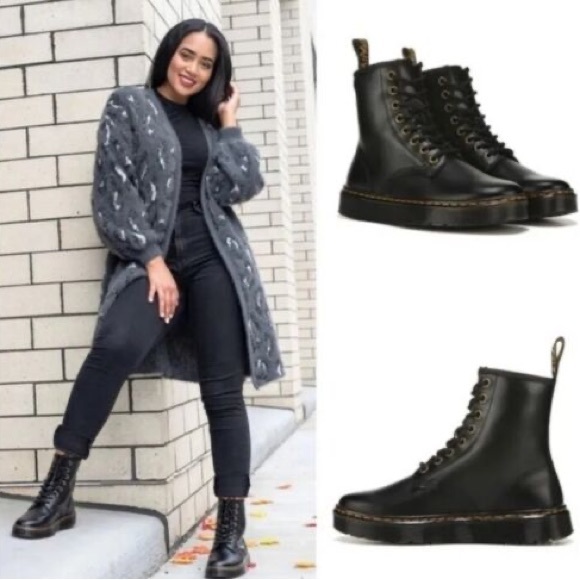 Dr. Martens Zavala Boots Black - Picture 2 of 15